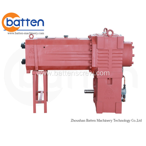 SZL Integrated conical twin screw gearbox extruder